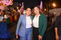 Saymi Pineda en la inauguración del Festival de las Aves de Oaxaca.